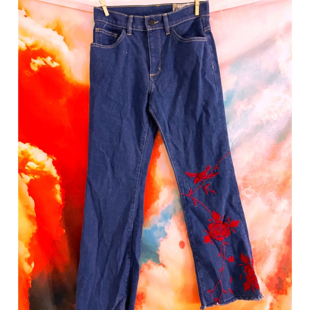 SIWY Jeans Midrise straight leg crop